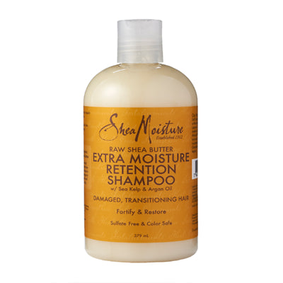 SHEA MOISTURE - Extra Moisture Retention Shampoo with Raw Shea Butter - 379mL