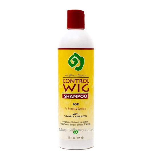 AFRICAN ESSENCE - Control Wig Shampoo for Human n Synthetic Wigs - 12oZ