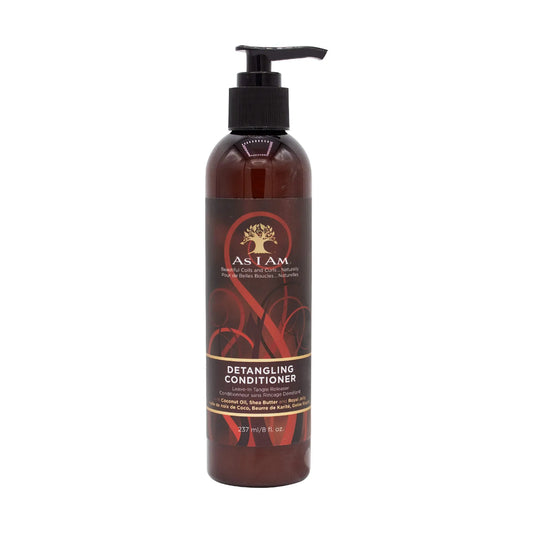 AS I AM - Detangling Conditioner  with Coconut Oil , Shea Butter n Royal Jelly - 8oZ