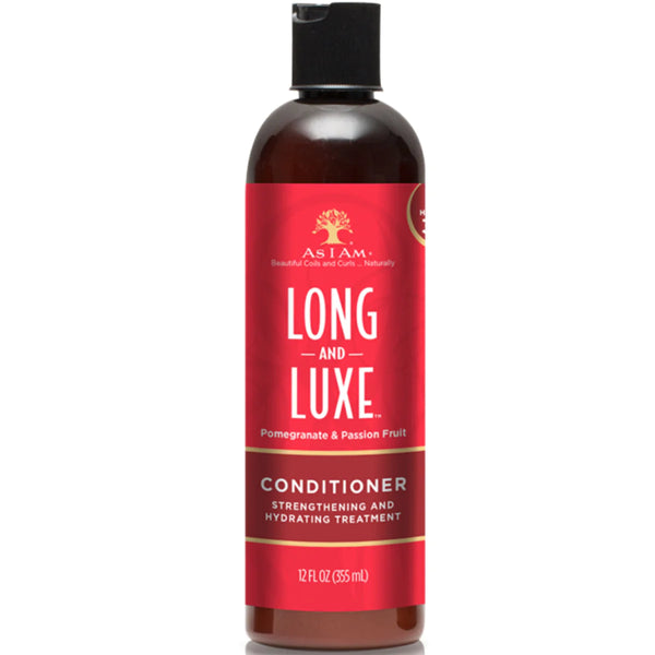AS I AM - LONG & LUXE - Pomegranate n Passion Fruit Conditioner - 12oZ