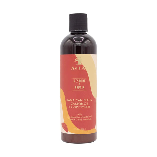 AS I AM - Restore n Repair - JAMAICAN BLACK CASTOR OIL CONDITIONER - 8oZ