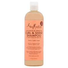 SHEA MOISTURE - Curl & Shine Shampoo with Coconut & Hibiscus - 473mL