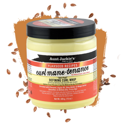AUNT JACKIE'S - Curl Mane-Tenance Defining Curl Whip for Natural Hairs , Curls ,Coils & Waves - 15oz
