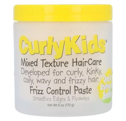 CURLY KIDS - Frizz Control Paste for Mixed Texture HairCare - 6oZ