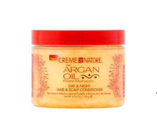 CREME OF NATURE - Day & Night Hair & Scalp Conditioner with Argan Oil - 135g