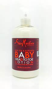 SHEA MOISTURE KIDS - Head-to-Toe Baby Lotion with Red Bush n Babassu - 12oZ