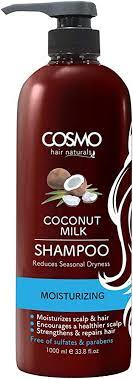 COSMO - HAIR NATURALS - FREE OF SULFATES - PARABENS - 1000 ML