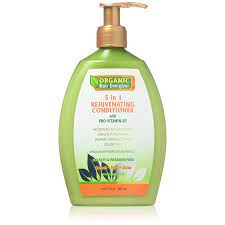 ORGANIC HAIR ENERGIZER - 5 in 1 REJUVENATING CONDITIONER with PROVITAMIN B5 - 13oZ