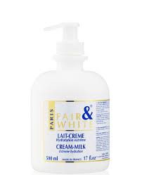 FAIR & WHITE - BODY LOTION - BRIGHTENING MILK - CREAM - 485ML