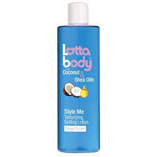 LOTTA BODY - SETTING LOTION - WITH COCONUT - SHEA OILS
