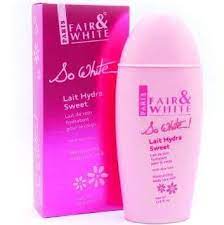 FAIR - WHITE - SO WHITE - MOISTURIZING - BODY MILK