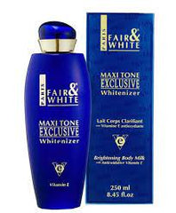 FAIR & WHITE - EXCLUSIVE - WHITENIZER - CREAM - GEL - SERUM