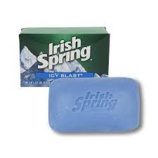 IRISH SPRING - WASHES AWAY BACTERIA SOAP - 104.8 G