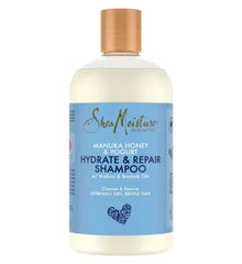SHEA MOISTURE - Hydrate & Repair Shampoo with Manuka Honey & Yogurt - 384mL