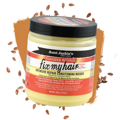 AUNT JACKIE'S - Fix My Hair Intensive Repair Conditioning Masque for Natural Hairs, Curls, Coils & Waves - 15oz