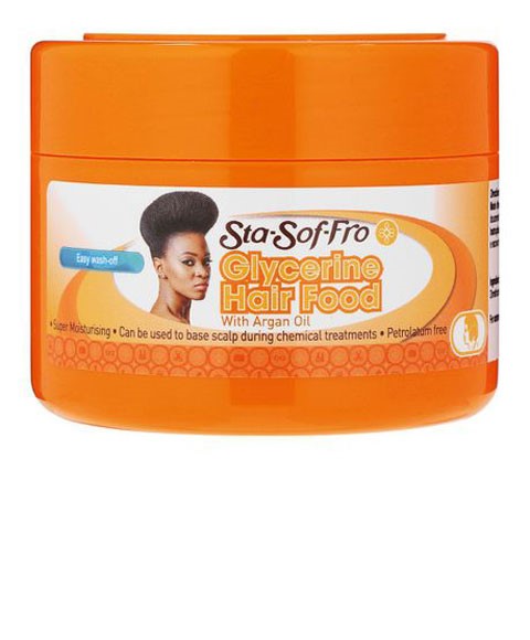 STA-SOF-FRO - Glycerine Hair Food with Argan Oil - 250mL