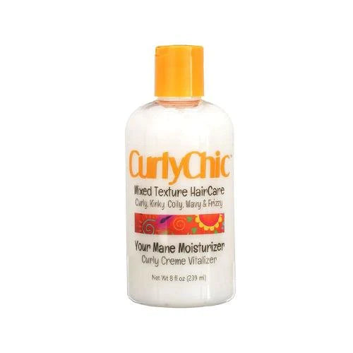 CURLY KIDS - Your Mane Moisturiser Curly Creme Vitalizer for Mixed Texture HairCare - 8oZ