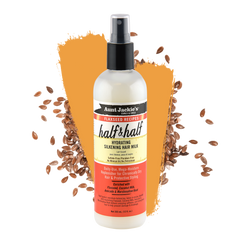 AUNT JACKIE'S - Half & Half Hydrating Silkening Hair Milk for Mega Moisture & Replenshing - 12oz