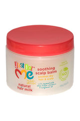 JUST FOR ME - Soothing Scalp Balm with Natural Hair Milk , Coconut Milk , Shea Butter  , Vitamin E and Sunflower Oil - 6oZ