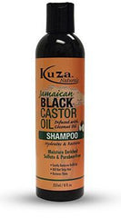 KUZA - Shampoo with Jamaican Black Castor n Coconut Oil - 8oZ