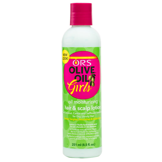 ORS - Oil Moisturizing Hair & Scalp Lotion for girls - with olive oil