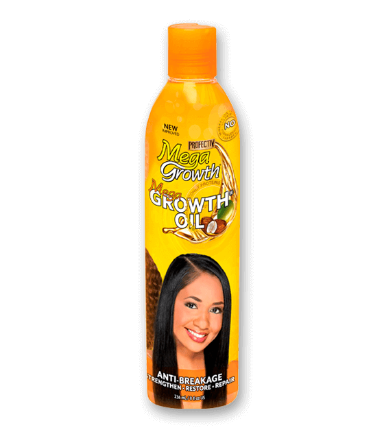 MEGA GROWTH - Mega Growth Oil with Anti-Breakage Formula for Strengthning , Restore n Repair - 8oZ