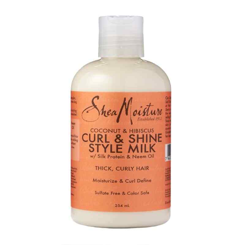 SHEA MOISTURE - Curl & Shine Style Milk with Coconut & Hibiscus - 254mL