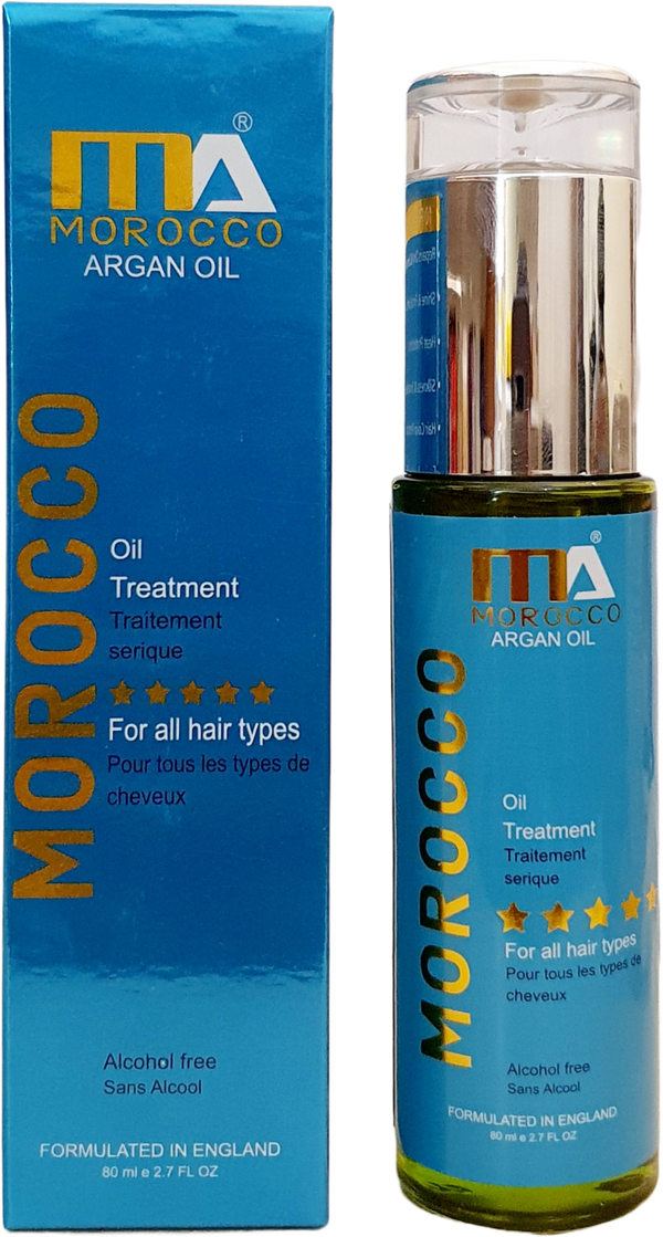 MORROCAN ARGAN OIL - Oil Treatment for All Hair Types - 80mL