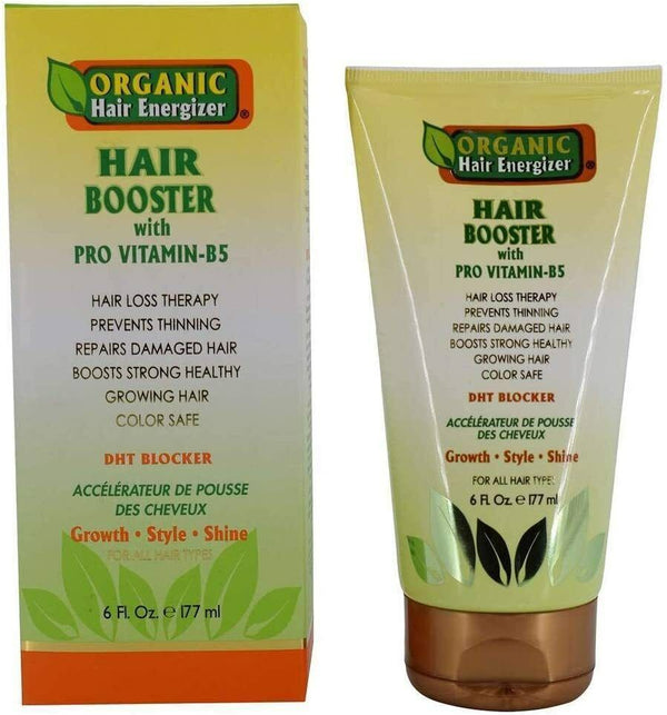 ORGANIC HAIR ENERGIZER - HAIR BOOSTER with PRO VITAMIN B5 - 6oZ