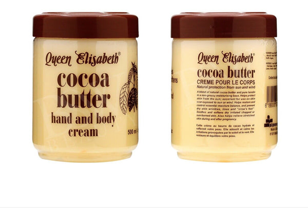QUEEN ELISABETH - Cocoa Butter - Hand And Body Cream - 500ml