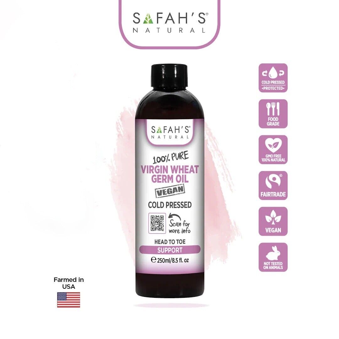 SAFAH NATURALS - 100% PURE OIL - HEAD TO TOE - 250ML