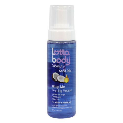 LOTTABODY - Wrap Me Foaming Mousse with Coconut n Shea Oils - 7oZ
