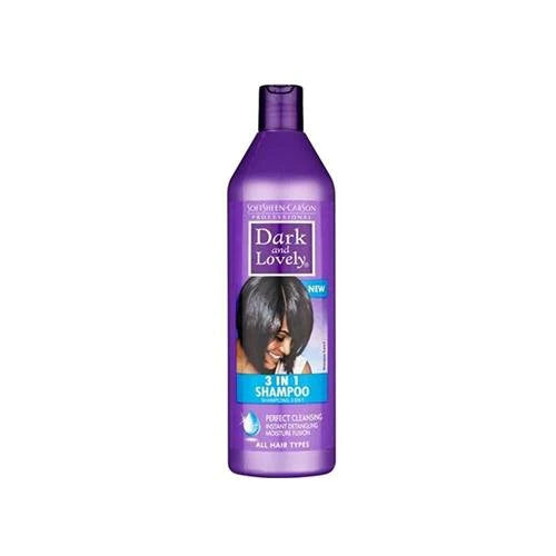 DARK N LOVELY - 3 in 1 Shampoo for All Hair Types - 250mL