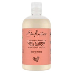 SHEA MOISTURE - Curl & Shine Shampoo with Coconut & Hibiscus - 385mL