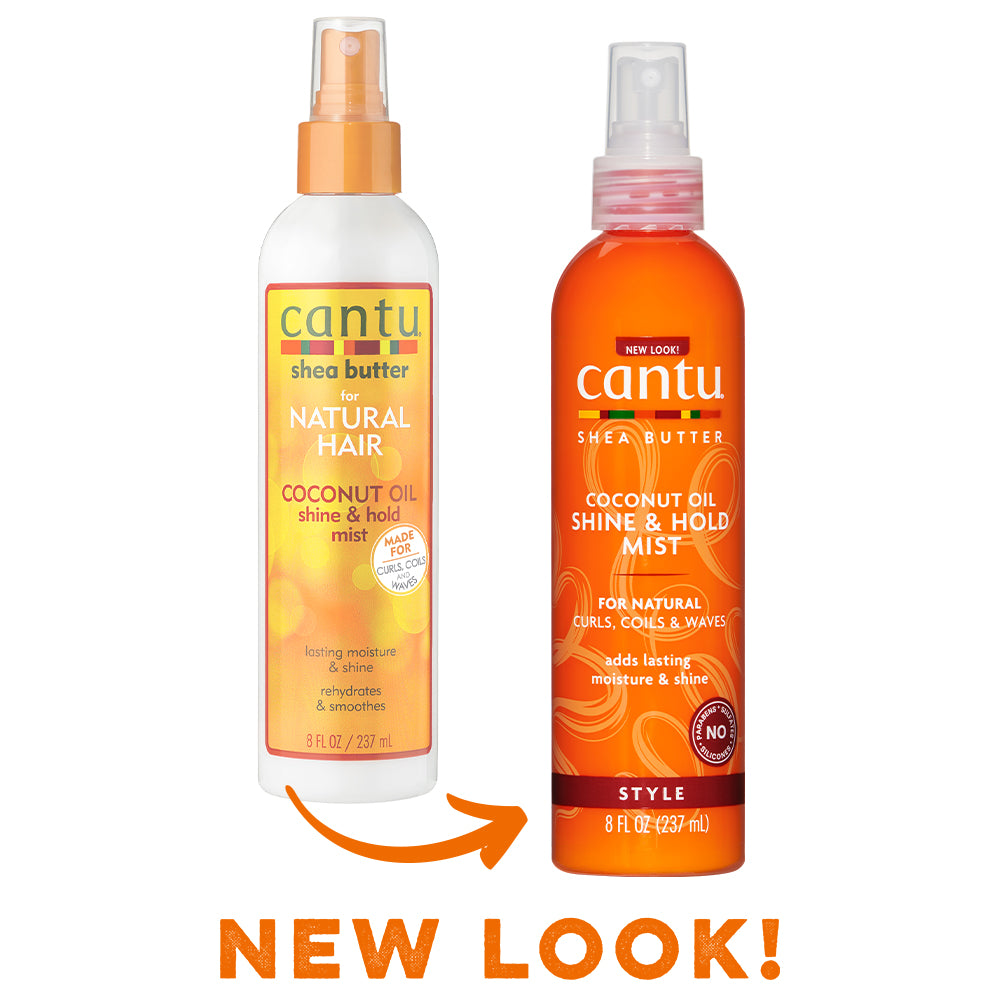 CANTU - COCONUT OIl - Shine and Hold mist -237mL