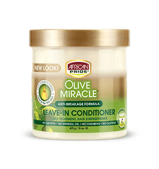 AFRICAN PRIDE - LEAVE-IN CONDITIONER with OLIVE MIRACLE - 15oZ