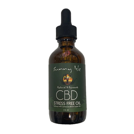 CBD - Stress Free Oil with Jamaican Black Castor Oil - 2oz