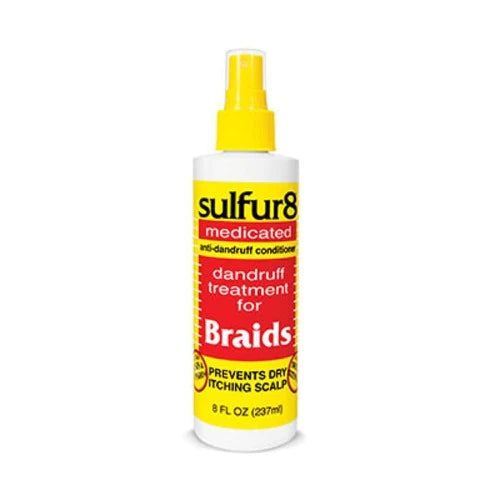 SULFUR 8 - Medicated Dandruff Treatment for Briads - 12oZ