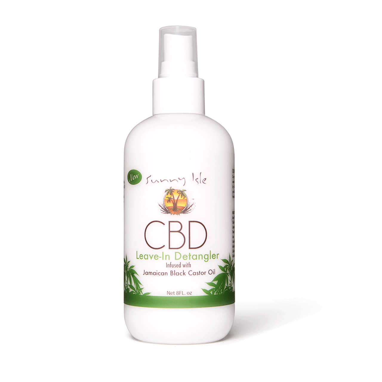 CBD - Leave-In Detangler with Black Castor Oil - 8oz