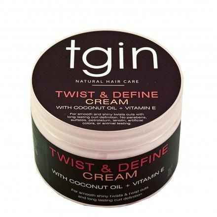 TGIN - Twist n Define Cream with Coconut Oil n Vitamin E - 12oZ