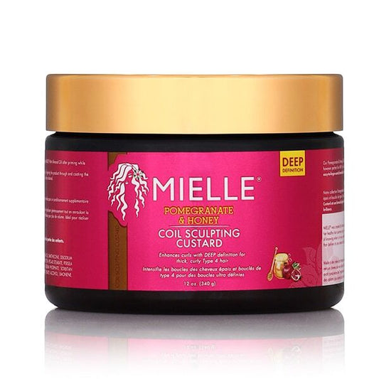 MIELLE - COIL SCULPTING CUSTARD with POMEGRANATE & HONEY - 12oZ